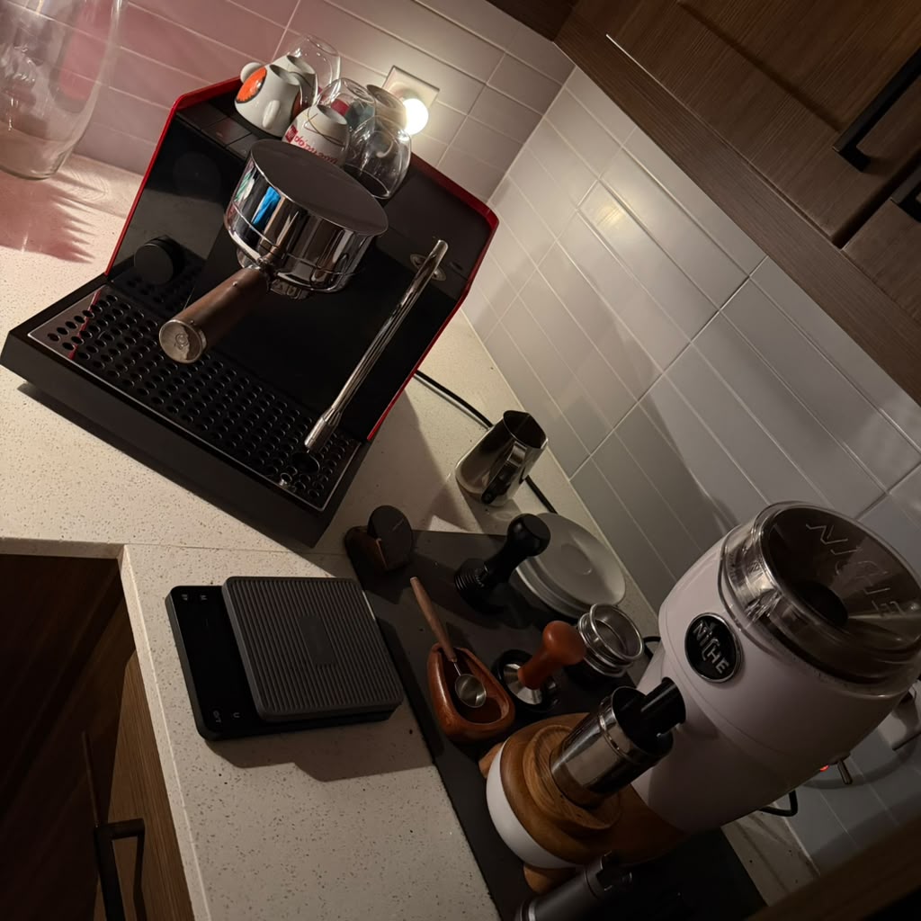 Home coffee and espresso setup